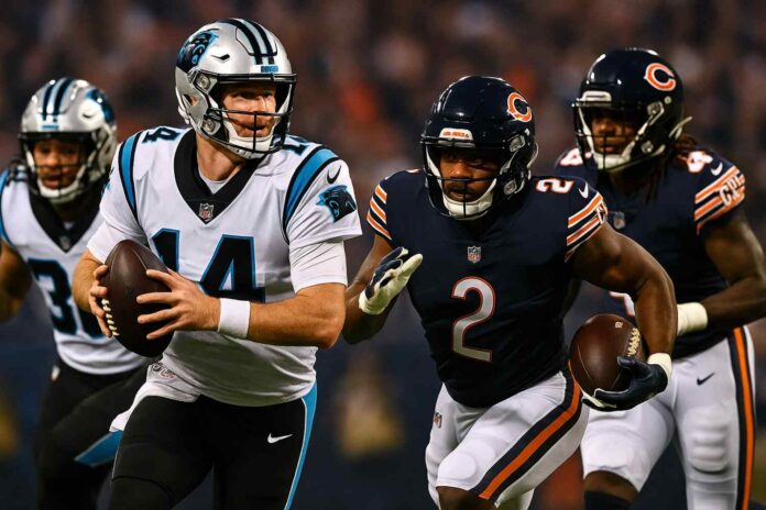 carolina panthers vs chicago bears match player stats