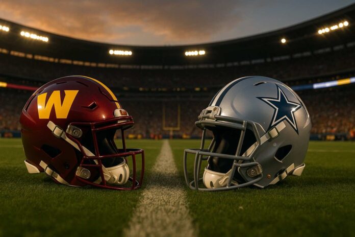 washington commanders vs dallas cowboys match player stats
